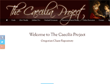 Tablet Screenshot of caecilia-project.org